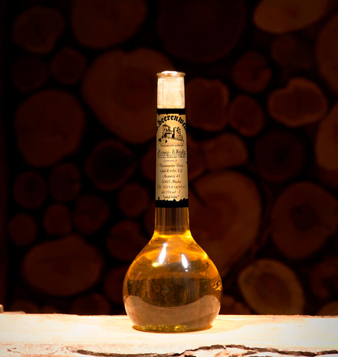 Honig Whisky 0,5 Liter Elixierflasche