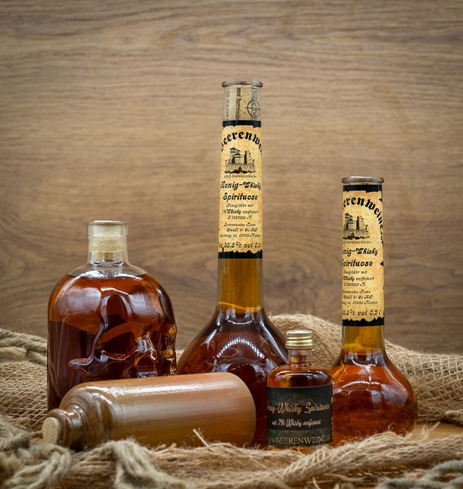 Honig-Whisky Schnaps
